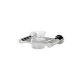 Arcisan Axus Streamline Toothbrush Holder C/W Tumbler - Chrome